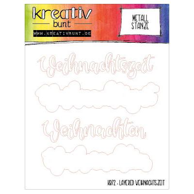kreativbunt Cutting Dies - Layered Weihnachtszeit